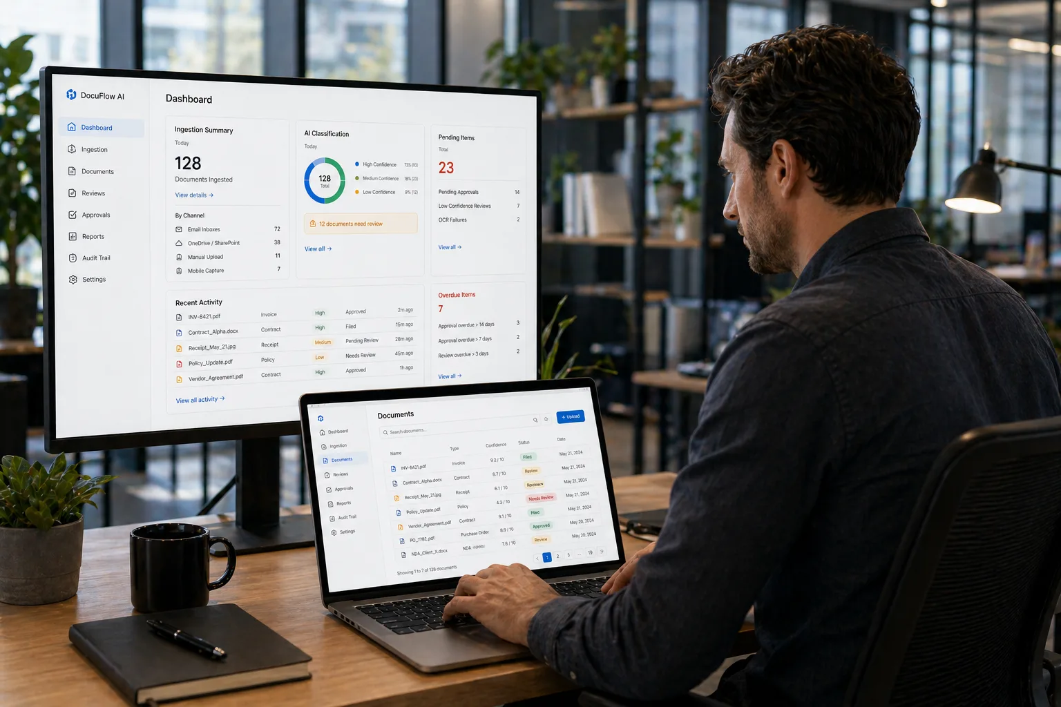 Header illustration for Fixing Document Chaos With AI